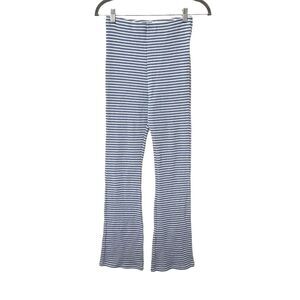 ARAMINTA JAMES Striped Knit Flare Lounge Pants Sz‎ Small